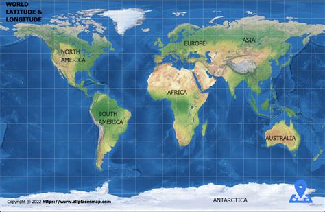 image related to the challenges of implementing MAP Latitude And Longitude World Map